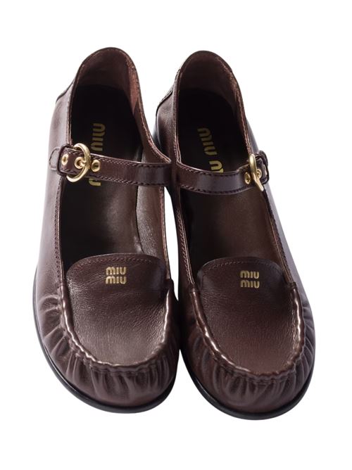 Buckle Loafer MIU MIU | 5D563E007F0003